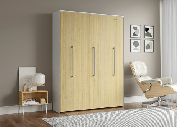The Livingchy Designer Solitary Queen Murphy Bed | Sheer Beauty