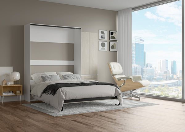 The Livingchy Lifestyle Bachelor Multitask Queen Murphy Bed | Rock Solid