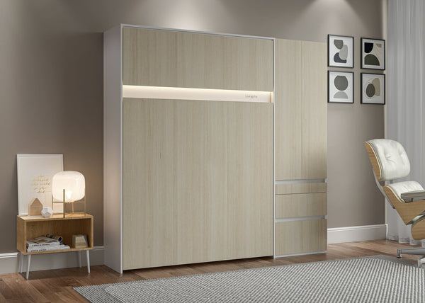 The Livingchy Lifestyle Bachelor Multitask Full Murphy Bed | Free Spirit