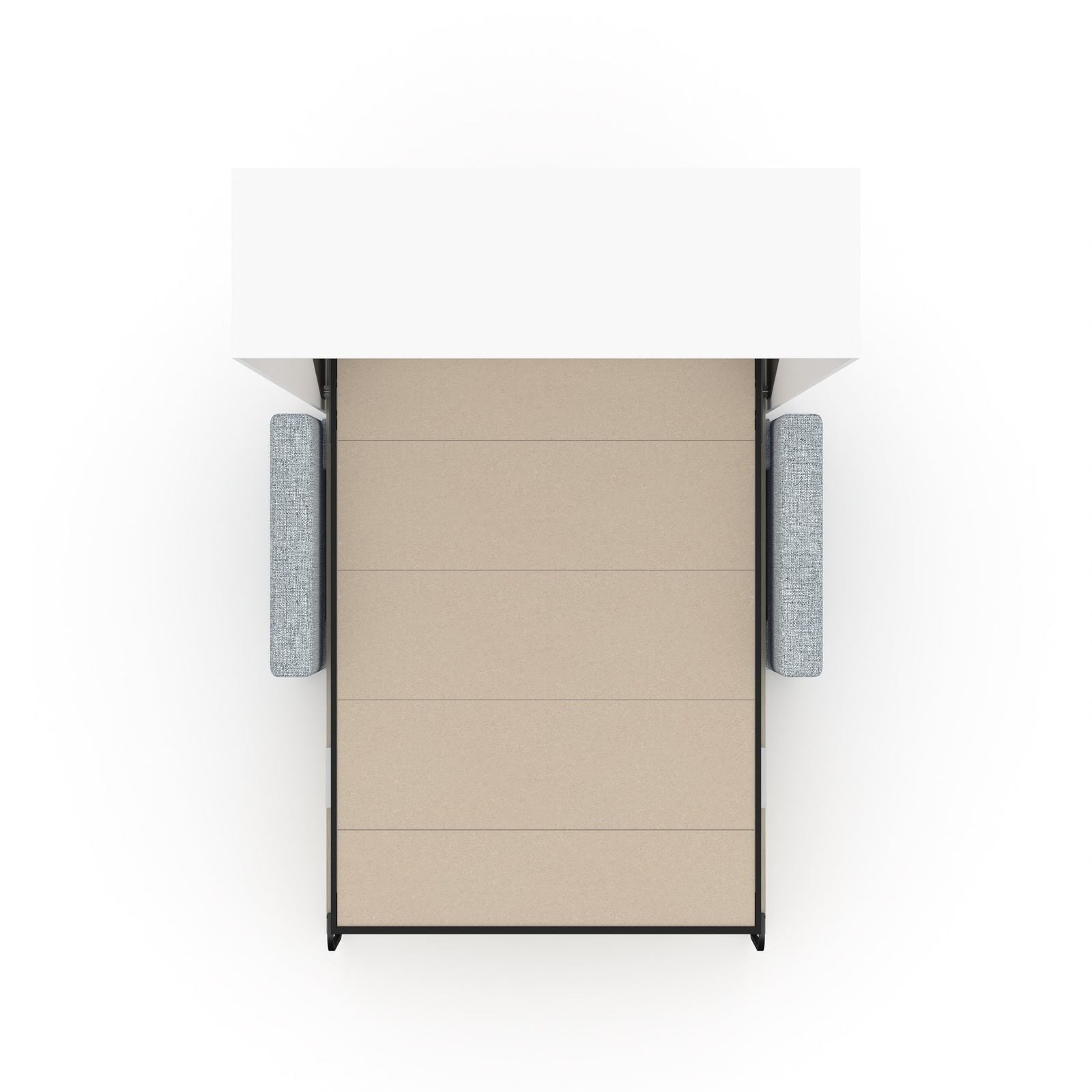 The Livingchy Lifestyle Solitary Sofa Full Murphy Bed | Free Spirit