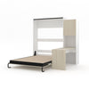 The Livingchy Lifestyle Efficient Queen Murphy Bed With Desk | Free Spirit