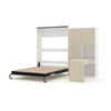 The Livingchy Lifestyle Efficient Multitask Queen Murphy Bed With Desk | Free Spirit