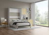 The Livingchy Designer Efficient Full Murphy Bed With Desk | Sheer Beauty