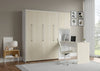 The Livingchy Designer Efficient Full Murphy Bed With Desk | Free Spirit