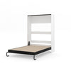 The Livingchy Designer Solitary Full Murphy Bed | White