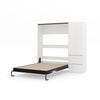 The Livingchy Lifestyle Bachelor Multitask Full Murphy Bed | White