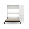 The Livingchy Lifestyle Bachelor Multitask Full Murphy Bed | White