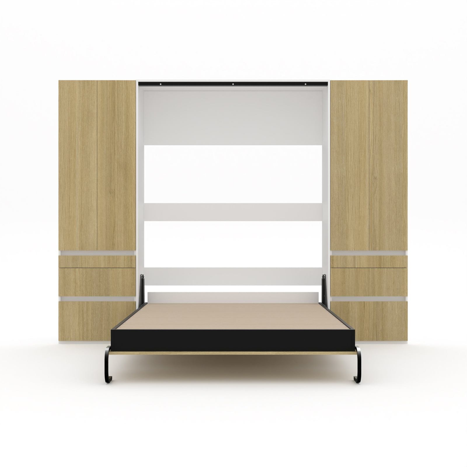 The Livingchy Lifestyle Lover 2 Multitasks Full Murphy Bed | Sheer Beauty
