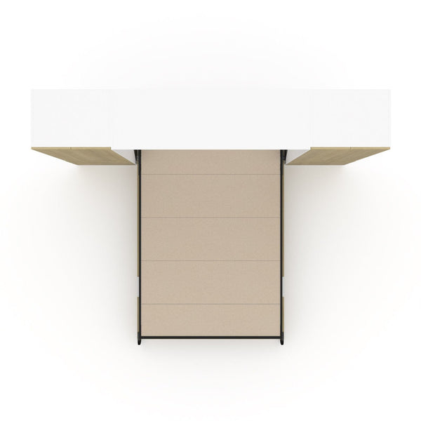 The Livingchy Lifestyle Lover 2 Multitasks Full Murphy Bed | Sheer Beauty