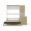 The Livingchy Designer Efficient Full Murphy Bed With Desk | Sheer Beauty