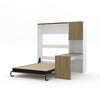 The Livingchy Lifestyle Efficient Full Murphy Bed With Desk | Fashionista