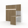 The Livingchy Lifestyle Efficient Full Murphy Bed With Desk | Fashionista